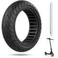 Reifen Gummi, 10 Zoll, 2,5 Zoll breit, für Ninebot G30 Max, Pannensicher