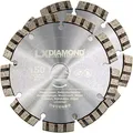 LXDIAMOND 2x Diamant-Trennscheibe 150mm x 22,23mm - Diamantscheibe 150 mm in Premium Qualität - geeignet für Beton Stein Mauerwerk - Steinscheibe für Mauernutfräse Schlitzfräse Wandfräse