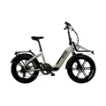 BLAUPUNKT E-Faltrad "Enno", max. 25 km/h, 20", 7 Gänge, mit Sportsattel - grau