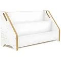 Mein-Regal Bücherregal, Weiß, Holzwerkstoff, 24x33x60 cm, CE, Kinder- & Jugendzimmer, Kindermöbel, Kinderregale