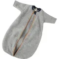 Engel Kinderschlafsack Baby Schlafsack Langarm Wollfleece grau 62/68 Kinder