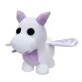 Adopt Me! AME0057-20 cm Plüsch - Lavender Dragon, offizielles Plüsch mit Spielcode