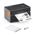 VEVOR Etikettendrucker Thermodrucker 40-108mm 300DPI Versandetikettendrucker
