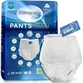 Harmony Care Windeln für Erwachsene - MAXI diskrete Windelhosen Pants (Erwachsenen Windel mit Auslaufsschutz, 8-St., saugstarke Inkontinenzpants für Frauen und Männer), mit bequemen Tragegefühl L