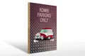 Holzschild Spruch 30x40 cm Kombi parking only Auto Wanddeko Deko Schild