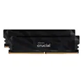 Crucial Pro OC Schwarz 32GB Kit (2x16GB) DDR5-6400 CL32 UDIMM Gaming-Arbeitsspei