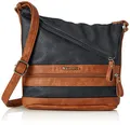 Tamaris Damen Smirne Crossbody Bag 2446172 Umhängetasche, Blau (Navy Comb. 890)