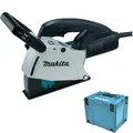 Makita Mauernutfräse SG1251J, Schlitzfräse, 1400 Watt, 125mm, Schnitttiefe bis 30mm