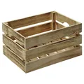 KESPER Allzweckkiste, Kiefernholz, geflammt - braun