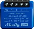 Shelly Plus 1 Mini, Schaltmodul, WiFi, Gen3