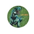 Kinderteppich T-Rex World, Hellgrün, Textil, Dinosaurier, rund, Oeko-Tex® Standard 100, für Fußbodenheizung geeignet, pflegeleicht, Teppiche & Böden, Teppiche, Teppich Kinderzimmer
