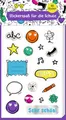 Sticker – Stickerspaß für die Schule: Stickerbogen mit 90 Stickern: Geschenk für Schultüte, Einschulung, Schulstart, Schulanfang, Grundschule