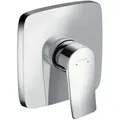 Metris Brausenmischer Unterputz Fertigset Eckig, Chrom - Hansgrohe