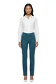 ESRA High Waist Damen Hose Elegant Business Hose Stretch Stoffhose Straight Leg Hose - Premium Damen Jeans Gerades Bein aus hochwertiger Baumwolle