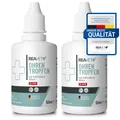 REAVET Ohrenpflege Tropfen mit kolloidalem Silber 2 x 50ml für Hunde & Katzen