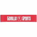 GORILLA SPORTS Expander Widerstandsbänder 0,4 mm - 1,2 mm rot 5 cm x 50 cm x 1 cm
