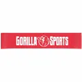GORILLA SPORTS® Widerstandsbänder - Einzeln/Set, 5 Verschiedene Stärken, rutschfest, aus Latex, Farbwahl - Resistance Bands, Fitnessbänder, Gymnastikband, für Krafttraining, Pilates, Yoga