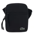 LACOSTE LCST Flat Crossover Bag S Umhängetasche Tasche Noir schwarz Neu