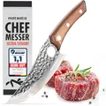 Matsato Küchenmesser Scharf, Kochmesser. Japanisches Messer Original für Küche Messer Japan Original Knife Perfekt zum Schneiden und Zerkleinern