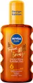 NIVEA SUN Tropical Bronze Ölspray LSF 6 (200 ml), Sonnenschutz für langanhaltende Bräune ohne Selbstbräuner, Sonnenspray mit Carotin-Extrakt und Vitamin E