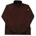 Engelbert Strauss Fleecepullover Engelbert Strauss Herren Fleecepullover Troyer dryplexx micro braun S