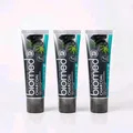 Aktivkohle Zahnpasta - Vegan & Ohne Fluorid | 3 Tuben x 100g | Biomed Zahncreme
