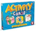Piatnik Chaos Der neueste Zuwachs der Piatnik Familie Gleichzeitiges Darstellen und Erraten Pantomime, Zeichnen, Kneten sind gefragt 660 Neue Begriffe Familien-Partyspiel 2 Teams ab 12+ Blau