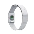 COROS Herzfrequenzmonitor, Komfort, einfach zu tragen, automatische Verschleißerkennung, fortschrittlicher Sensor, präzise Daten, Bluetooth, 38 Stunden Batterielaufzeit (Grau, Groß)