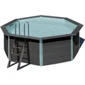 Gre Composite Pool Avantgarde Achteckig Ø 410 cm x 124 cm