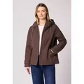 STREET ONE Parka mit Kapuze braun 46 EU