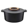 Fiskars 1026566 Gusseisentopf Norden, 6 l, Standard
