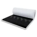 FDM, Topper NERO DOUBLE 90x200, 140x200, 160x200, 180x200 cm, 9 cm hoch, (Komfortschaum, Matratzentopper) 180 cm x 200 cm x 9 cm