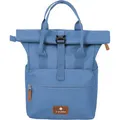 Travelite Rucksack Short Handle Rollup, 46 cm, mit Laptopfach, Rolltop, blau, Polyester, 14 Liter