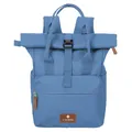 Travelite Basics Short Handle - Rolltop Rucksack 46 cm (denim)