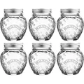 Kilner Einmachglas 0025.582 Erdbeere, mit Schraubdeckel, 400 ml, zum Einkochen, luftdicht, Twist-Off, 6 Stück