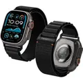 Armband für Smart Watch 49/46/45/44 mm Spigen Uhrarmbänd Uhrbänd Bänd Schwarz