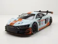 Audi RS8 LMS GT3 #28 Gulf hellblau orange Modellauto 1:24 Motormax