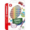STABILO Buntstift Easycolors Klappetui mit 12 Stiften + Spitzer Rechtshänder