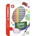 Ergonomischer Buntstift für Rechtshänder - STABILO EASYcolors - 12er Pack mit Spitzer - mit 12 verschiedenen Farben