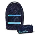 Satch Schulrucksack Set Pack (2tlg., inkl. Schlamperbox)