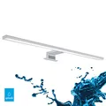 Briloner Leuchten - LED Spiegelleuchte, Spiegellampe chrom, 780 Lumen, 4.000 Kelvin, IP44