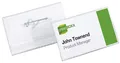 DURABLE Namensschild mit Wellennadel 90 x 54 mm 50 Schilder