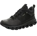 On Running Damen Cloud Hi Waterproof Textile Synthetic Black Trainer 37 EU