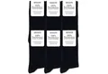 OCCULTO Businesssocken Herren 100% Baumwollsocken 6er Pack (Modell: Roland) (6-Paar)
