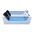 Whirlpool Badewanne Badezimmerwanne ATLANTIC Lichttherapie Radio Wellness