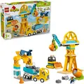 10476 DUPLO Town Baustelle mit Baufahrzeugen - 3-in-1-Set, Konstruktionsspielzeug