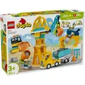 LEGO DUPLO 10476 Baustelle mit Baufahrzeugen – 3-in-1-Set