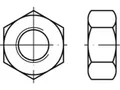 10 x Sechskantmuttern DIN 934 A 2 -70 M 27 A 2, CAB FASTENING