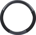 hr-imotion Design Lenkradbezug für Lenkräder zwischen 37 bis 39 cm Durchmesser in Carbon Fiber Optik [5 Jahre Garantie | Griffsicher | Schweißregulierend | Design in Germany] - 10811401