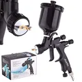 Auarita HVLP Mini Technology Spritzpistole NOVA LIGHT 1, 0 mm Düse Langlebig 250 ml Fassungsvermögen zum Lackieren DREI Einstellmodi Sehr dünne Farbschicht Extrem präzise, 1,0mm DüseNOVA LIGHT HVLP